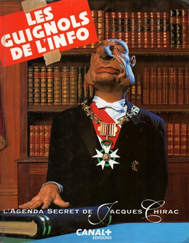 Couverture de l'album Les Guignols de l'info L'agenda secret de Jacques Chirac