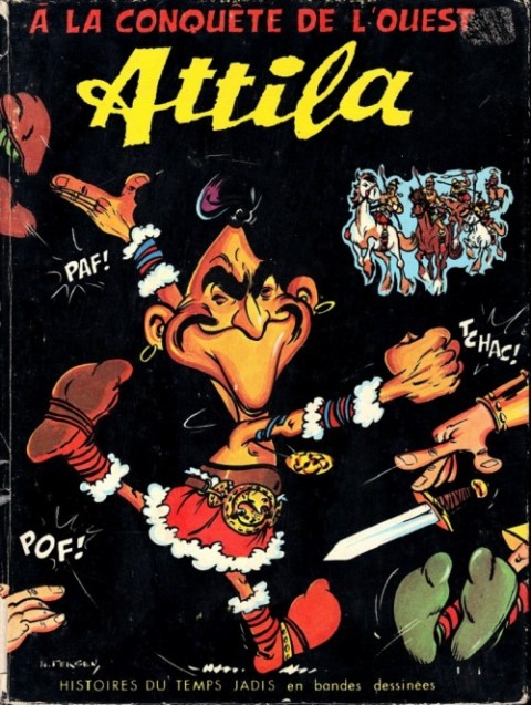 Couverture de l'album Histoires du temps jadis en bandes dessinées Tome 3 Attila