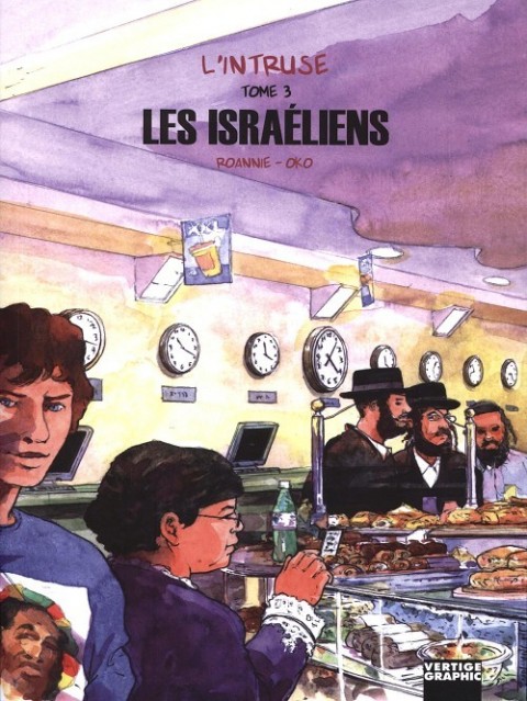 Couverture de l'album L'Intruse Tome 3 Les israéliens