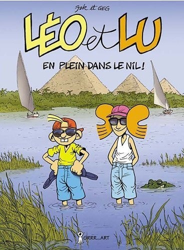 Couverture de l'album Léo et Lu Tome 6 En plein dans le Nil !