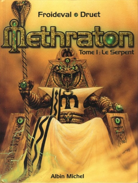 Couverture de l'album Methraton Tome 1 Le Serpent