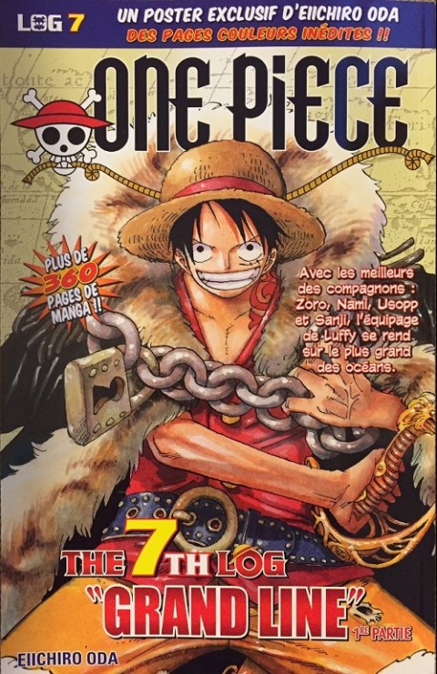 Couverture de l'album One Piece La collection - Hachette The 7th Log