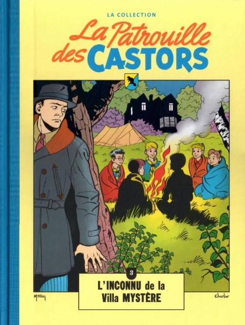 Couverture de l'album La Patrouille des Castors La collection - Hachette Tome 3 L'Inconnu de la Villa Mystère