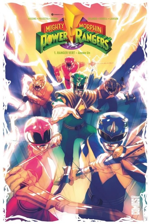 Couverture de l'album Mighty Morphin Power Rangers Tome 1 Ranger vert - Année un