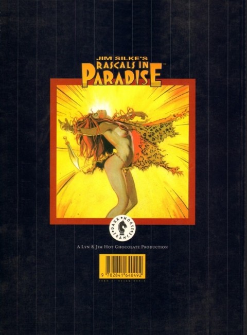 Verso de l'album Rascals in paradise