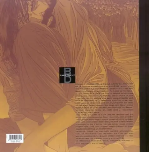 Verso de l'album Témoins muets