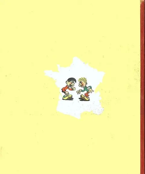 Verso de l'album Tip et top suivent le tour