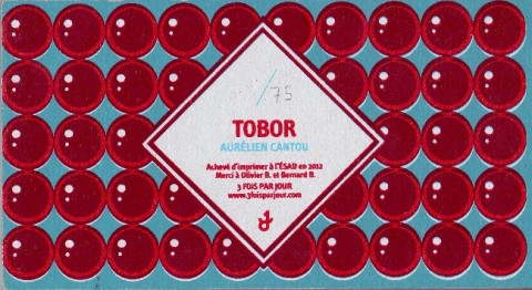 Verso de l'album Tobor