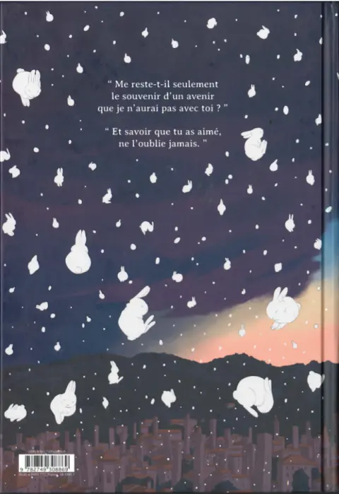 Verso de l'album Une année sans toi