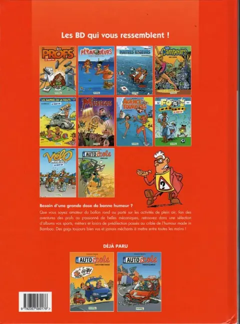 Verso de l'album L'Auto école Tome 8 Panneau-Rama