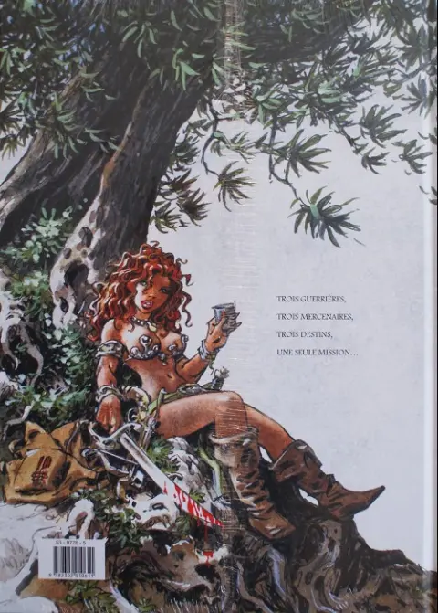 Verso de l'album Les Guerrières de Troy Tome 1 Yquem le généreux