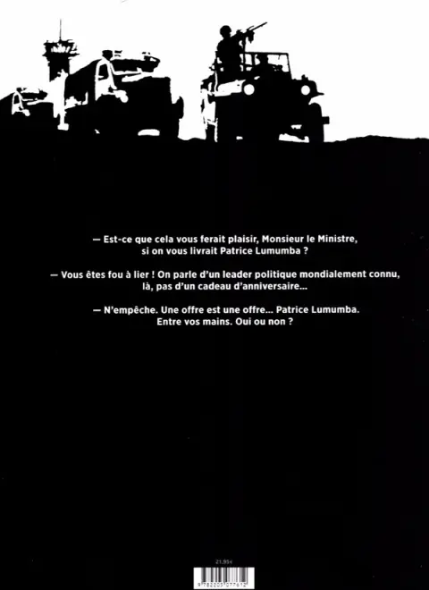 Verso de l'album Katanga Tome 2 Diplomatie