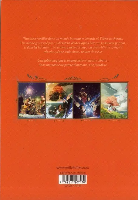 Verso de l'album Le Rêve du papillon Tome 1 Lapins sur la lune