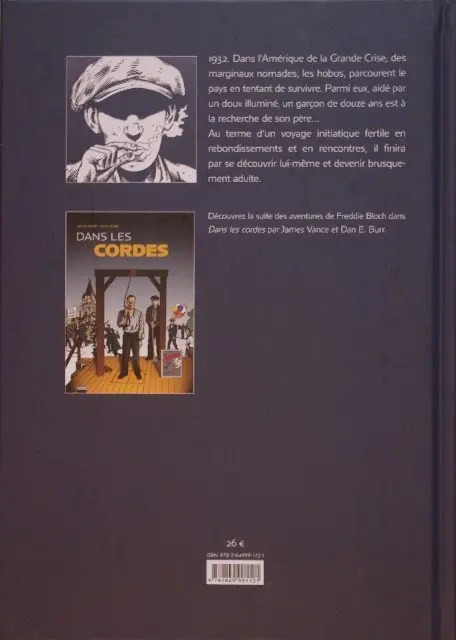 Verso de l'album Les Rois vagabonds Tome 1