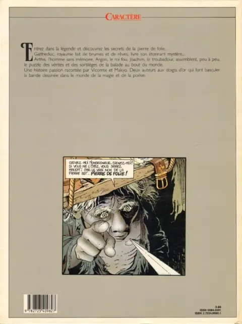 Verso de l'album Balade au Bout du monde Tome 4 La pierre de folie