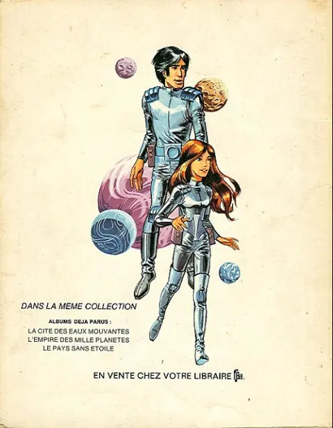 Verso de l'album Valérian Tome 2 L'empire des mille planètes