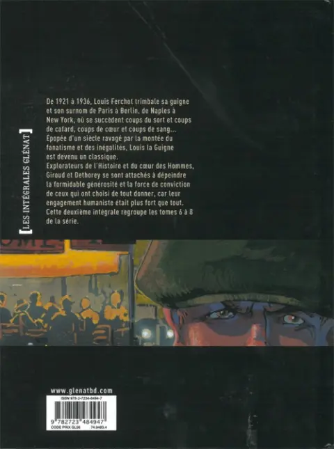 Verso de l'album Louis la Guigne Épisode 2