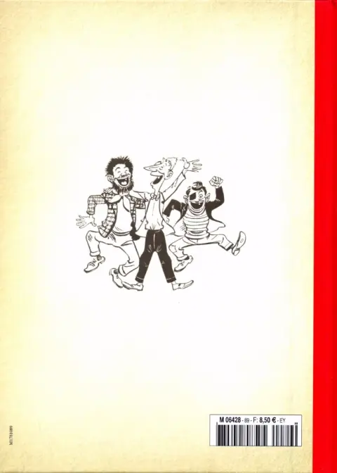 Verso de l'album Les Pieds Nickelés - La collection Tome 90 Les Pieds Nickelés superchampions de la pêche