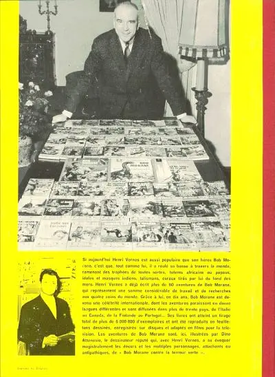 Verso de l'album Bob Morane Tome 5 Bob Morane contre la terreur verte