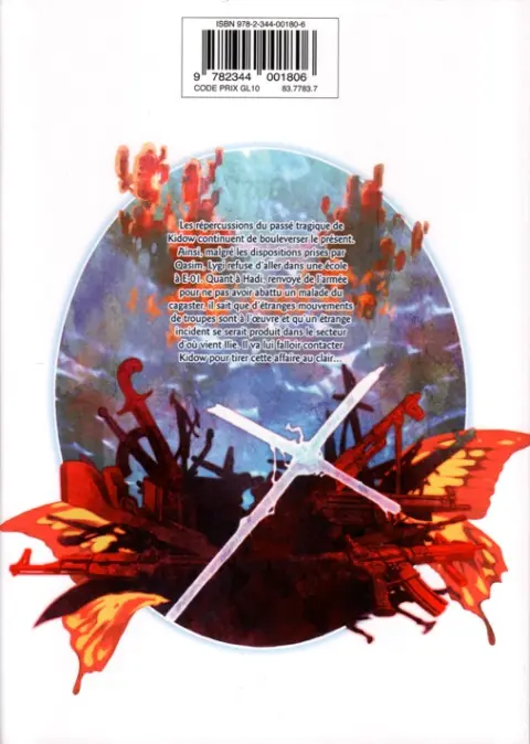 Verso de l'album Cagaster Tome 3