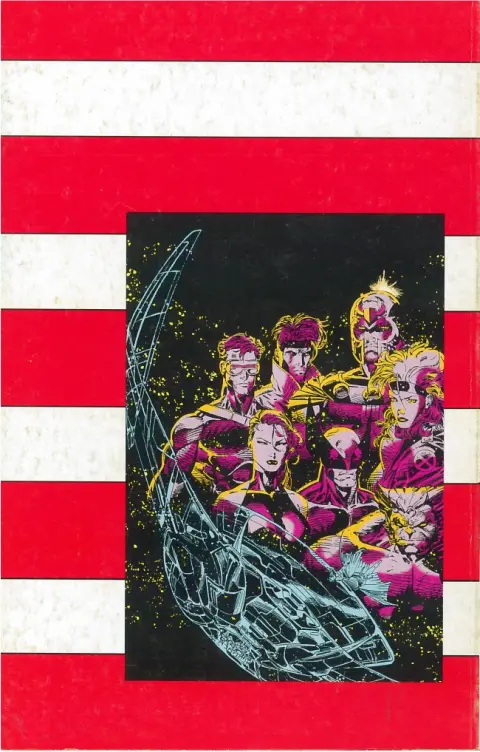 Verso de l'album X-Men Album N° 2