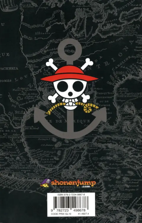 Verso de l'album One Piece Tome 39 Opération sauvetage