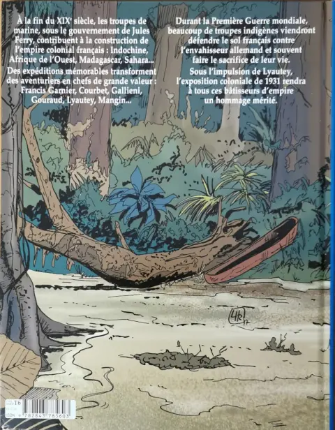 Verso de l'album Histoire des troupes de marine Tome 2 Les bâtisseurs d'Empire