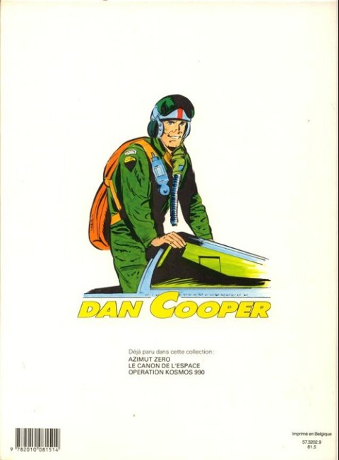 Verso de l'album Les aventures de Dan Cooper Tome 27 Programme F-18