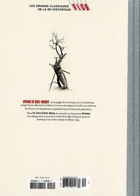 Verso de l'album Les grands Classiques de la BD Historique Vécu - La Collection Tome 13 Les Tours de Bois-Maury - Tome VI : Sigurd