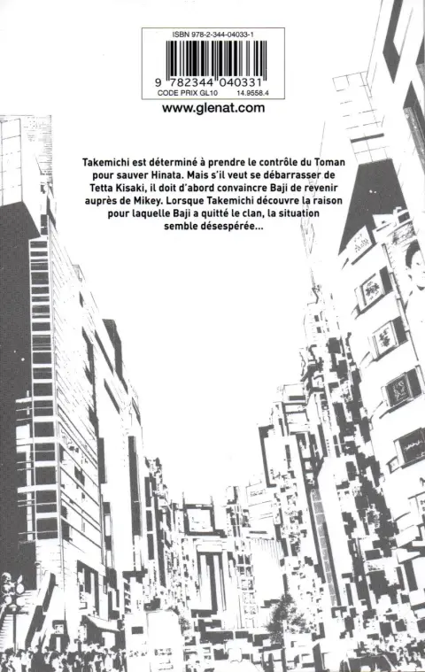 Verso de l'album Tokyo Revengers 6