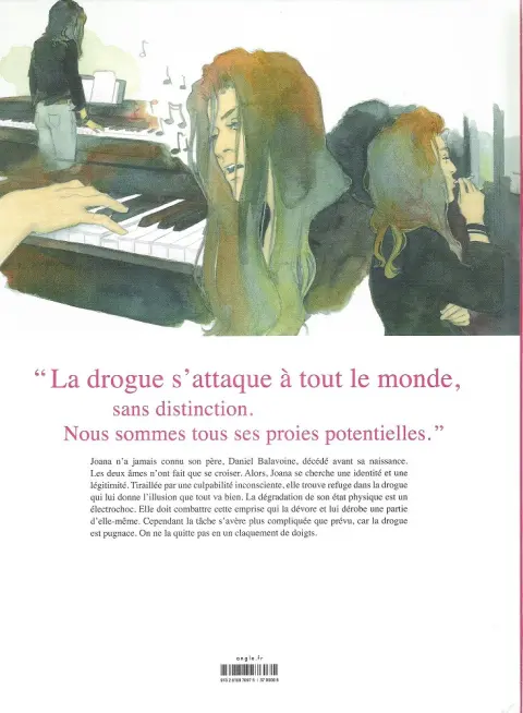 Verso de l'album Les lions endormis
