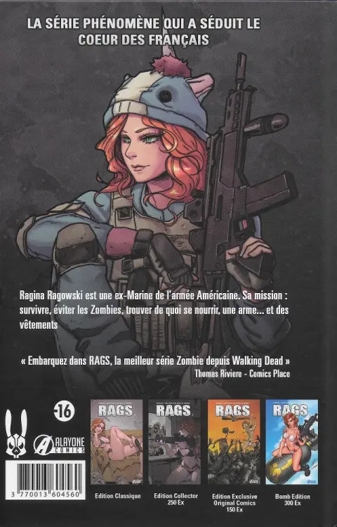 Verso de l'album Rags 2