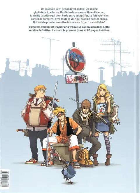 Verso de l'album PsykoParis Intégrale