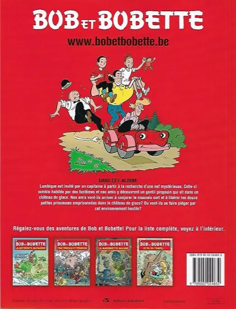 Verso de l'album Bob et Bobette Tome 141 La nef fantôme