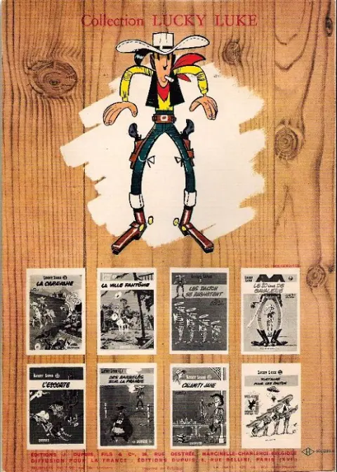 Verso de l'album Lucky Luke Tome 24 La caravane