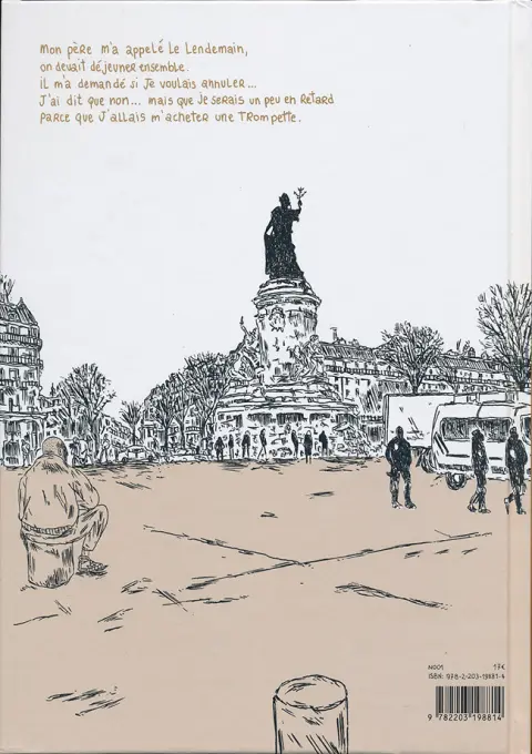 Verso de l'album Solo