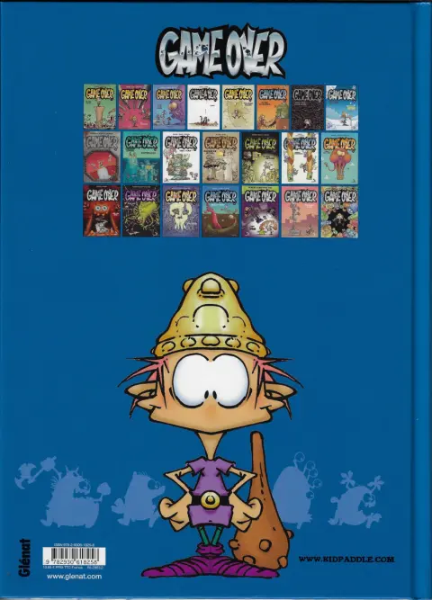 Verso de l'album Game over Tome 8 Cold case affaires glacées