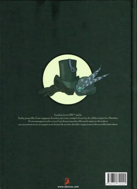 Verso de l'album Clues Tome 1 Sur les traces du passé