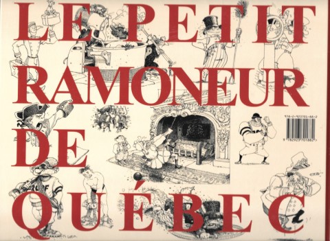 Verso de l'album Le petit ramoneur de Québec 1 Misère noire