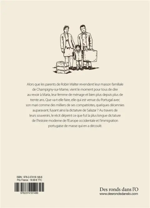 Verso de l'album Maria et Salazar
