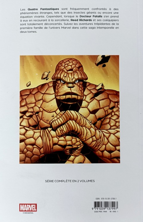 Verso de l'album Fantastic Four Tome 1 L'appel des ténèbres
