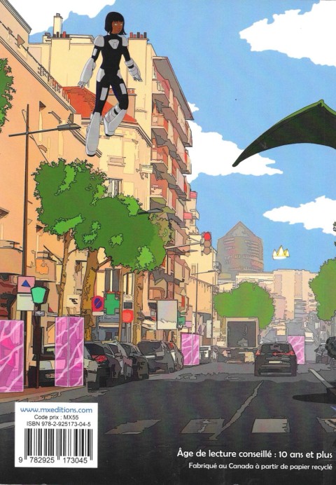 Verso de l'album Cohabitation Genèse d'une invasion