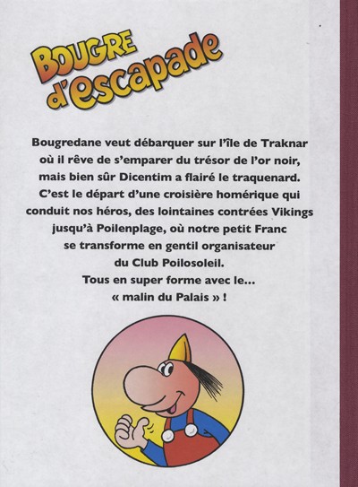 Verso de l'album Dicentim le petit franc Tome 6 Bougre d'escapade