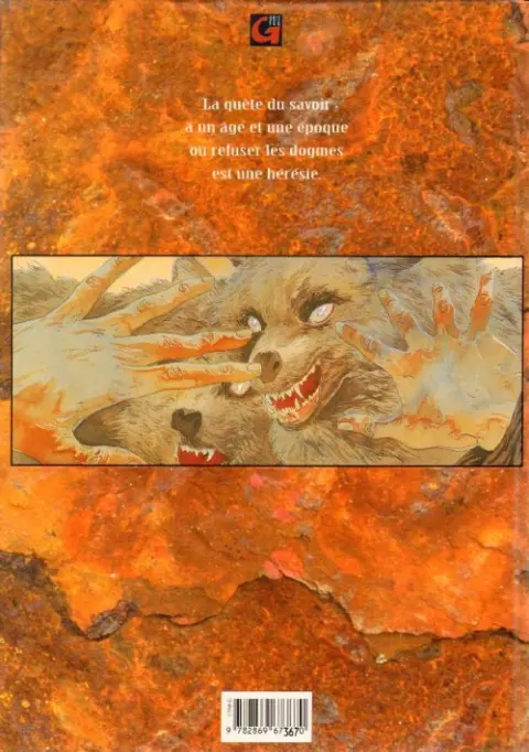 Verso de l'album Faust d'Heidelberg Tome 1 Le remords de Dieu