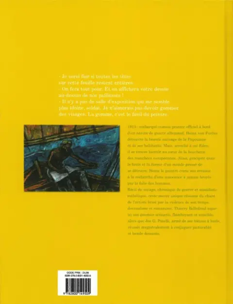 Verso de l'album Féroces tropiques