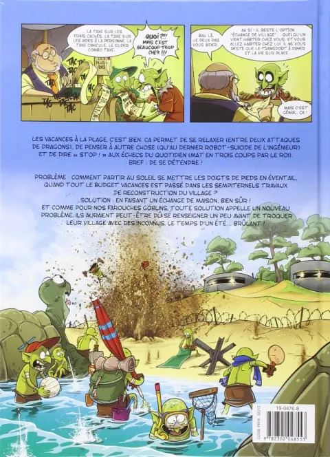 Verso de l'album Goblin's Tome 9 Sable chaud et légionnaires
