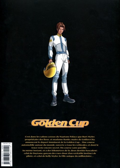 Verso de l'album Golden Cup L'Intégrale Tomes 1 à 3
