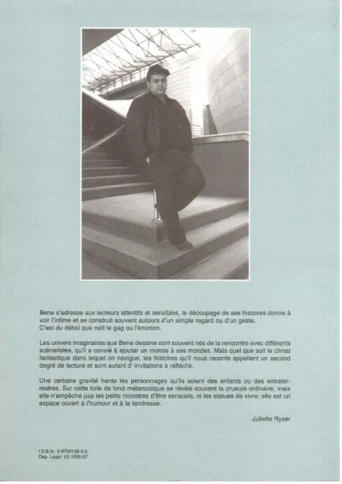 Verso de l'album Histoires d'autres temps