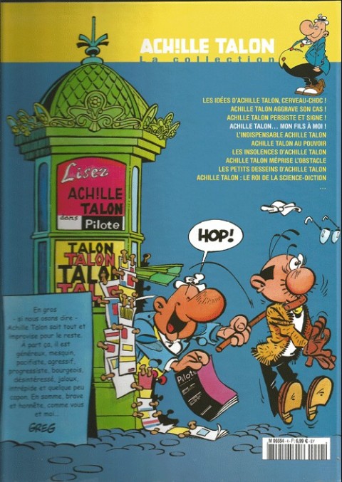 Verso de l'album Achille Talon La Collection Tome 4 Achille Talon... mon fils à moi !