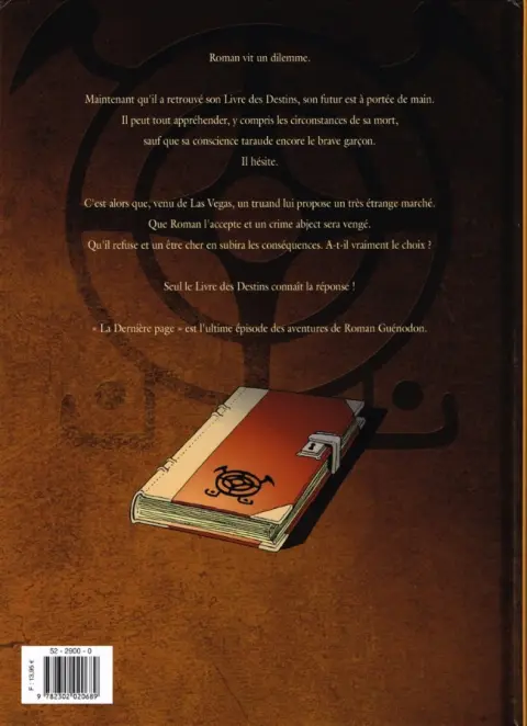 Verso de l'album Le Livre des destins Tome 5 La dernière page